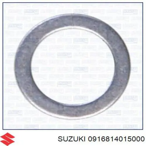 0916814015000 Suzuki junta, tapón roscado, colector de aceite