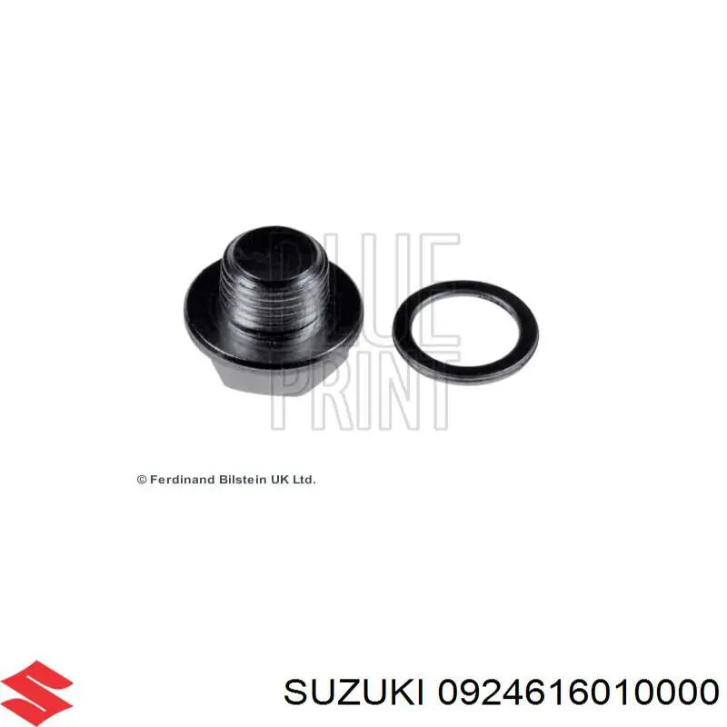 09246-16010-000 Suzuki tapón roscado, colector de aceite