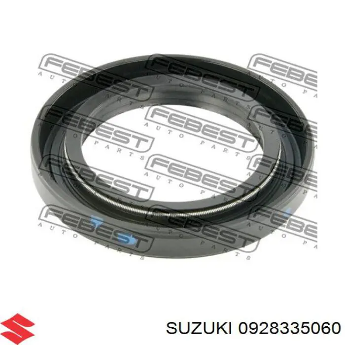 0928335060 Suzuki anillo retén, diferencial eje delantero