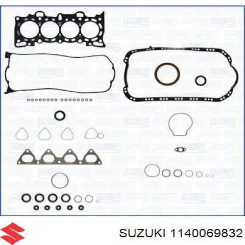Kit completo de juntas Suzuki 1140069832 precio, desde  
