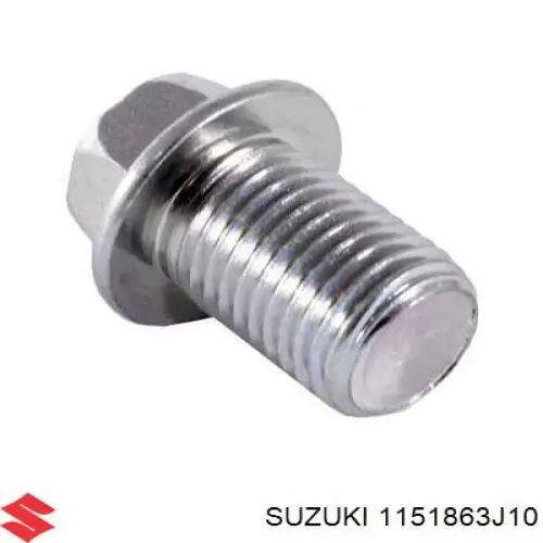 Tapón del cárter de aceite Suzuki 1151863J10 precio, desde 2,89 EUR