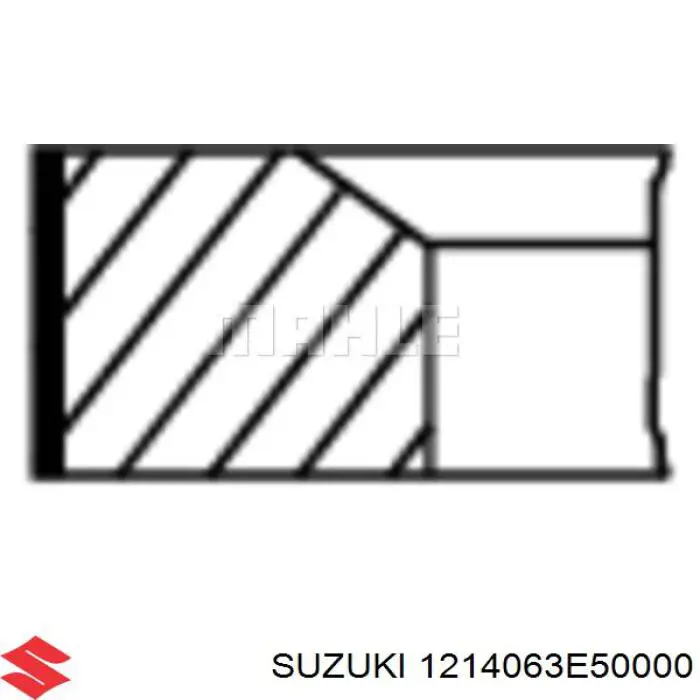 Juego de anillos de pistón para 1 cilindro, STD Suzuki 1211163E00050 precio, desde 18,07 EUR