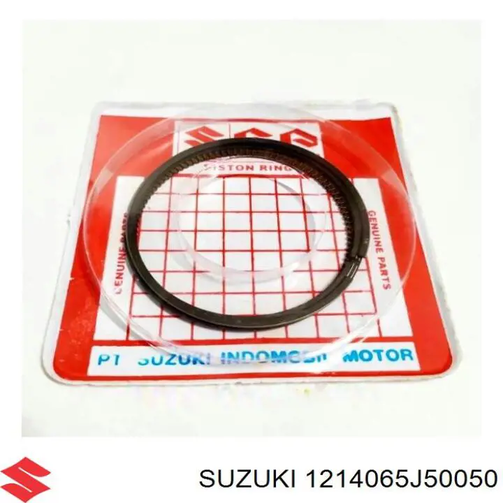 1214065J50050 Suzuki Juego de aros de pistón para 1 cilindro, sobremedida (+0,50 mm)