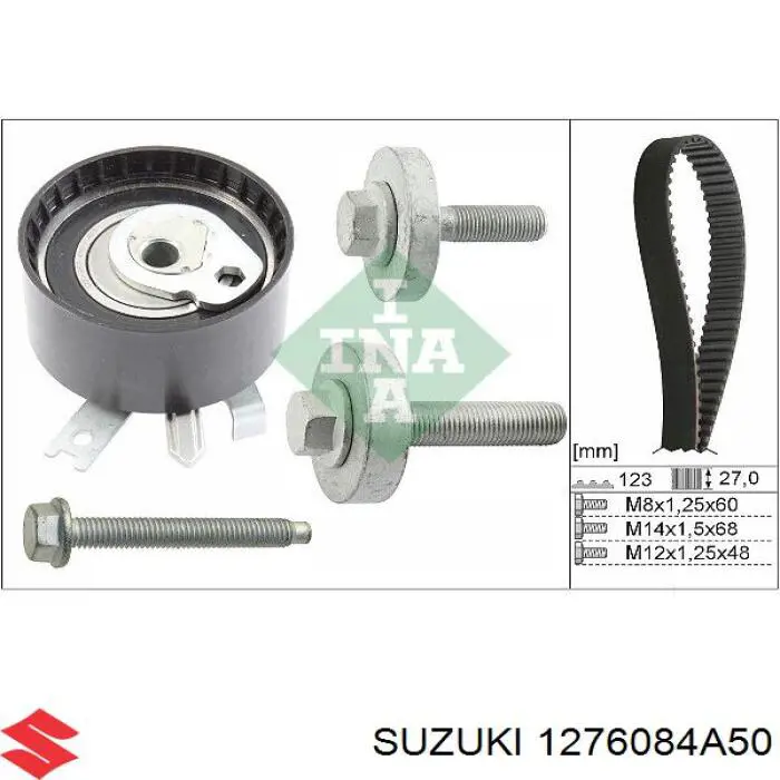 1276084A50 Suzuki kit de correa de distribución