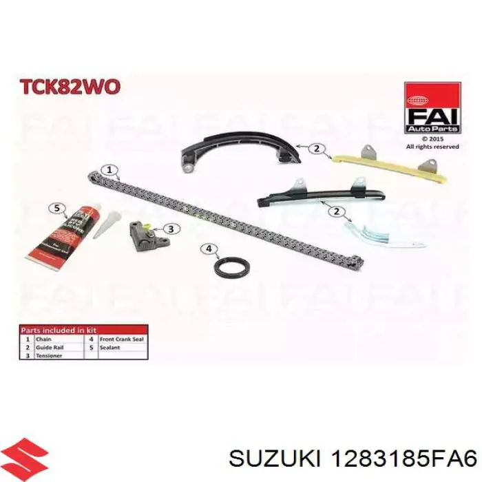 Tensor, cadena de distribución para Suzuki Grand Vitara (FT, GT)