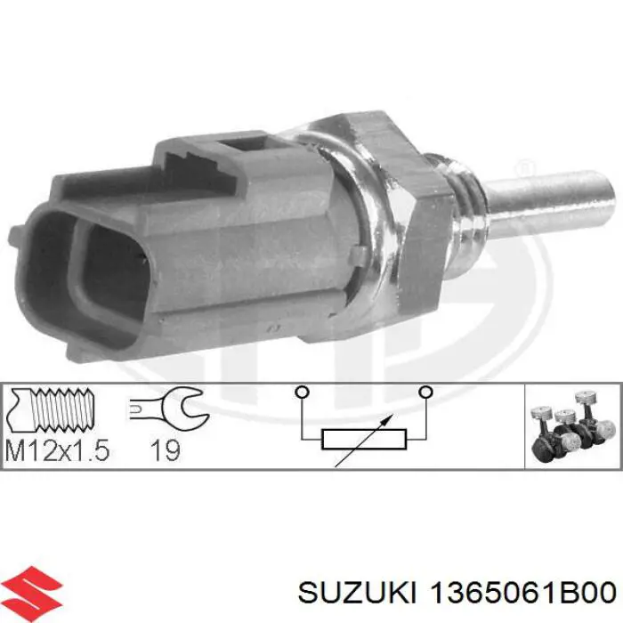 1365061B00 Suzuki sensor de temperatura del refrigerante