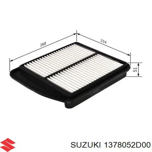 Comprar 1378052D00 Suzuki Filtro de aire