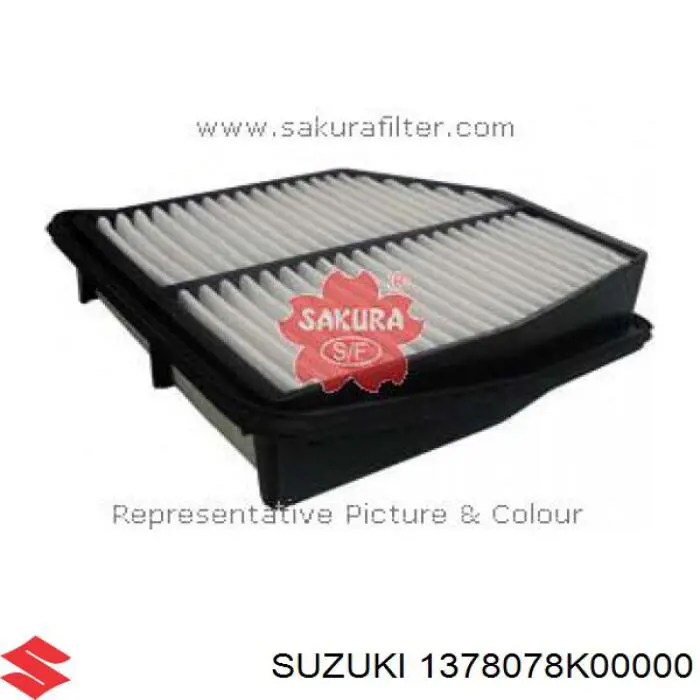 1378078K00000 Suzuki filtro de aire