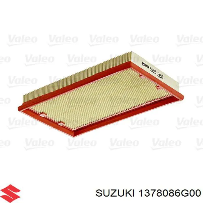 El filtro de aire Suzuki 1378086G00 precio, desde 7,53 EUR