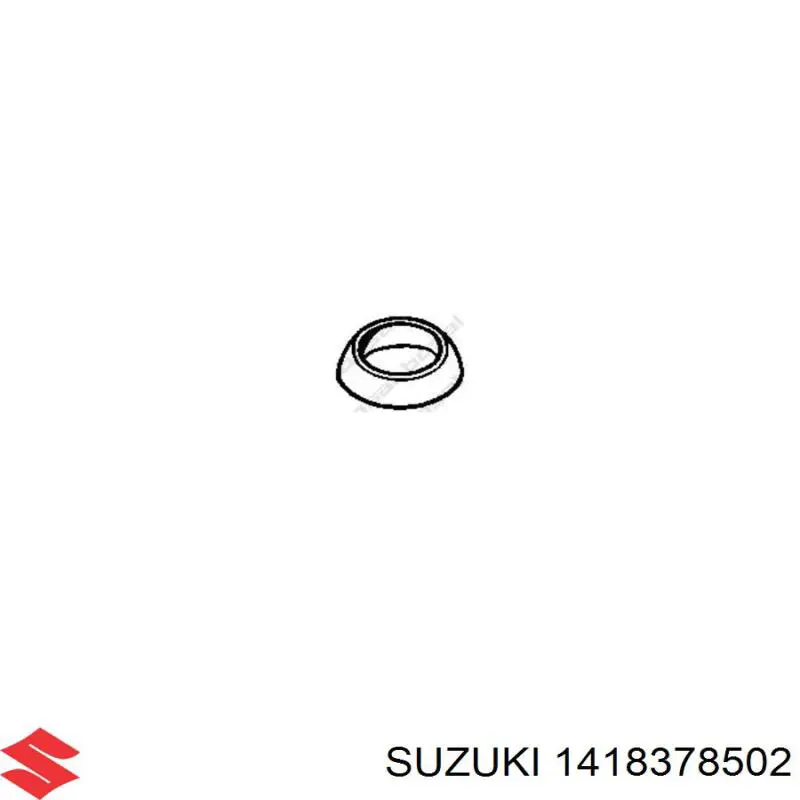 1418378502 Suzuki junta, tubo de escape