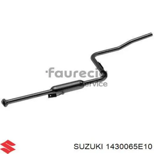 Silenciador central/posterior para Suzuki Swift (SF413)