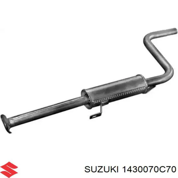 1430066E20 Suzuki silenciador posterior