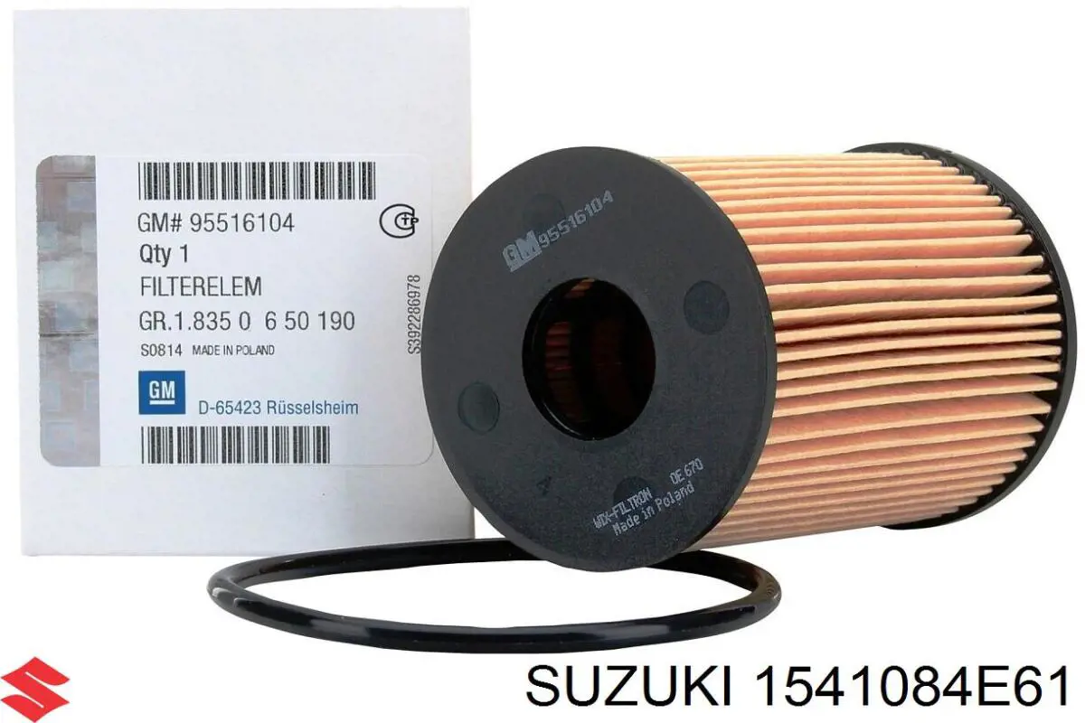 Comprar 1541084E61 Suzuki Caja del filtro de combustible