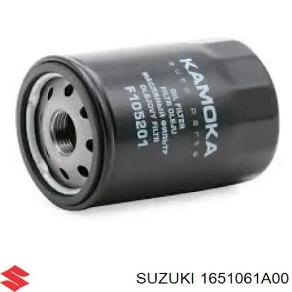 Filtro de aceite Suzuki 1651061A00 precio, desde 4,90 EUR