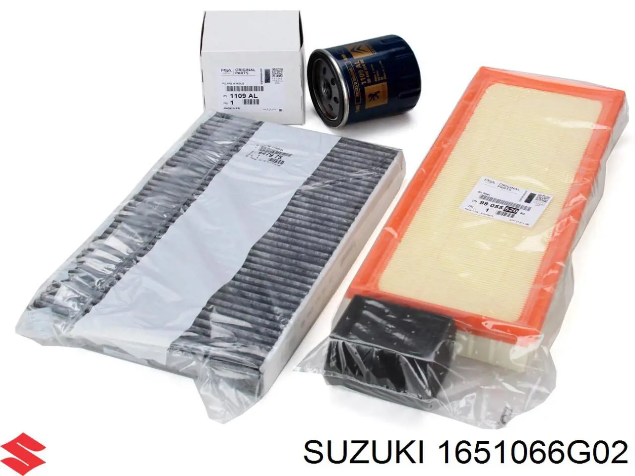Filtro de aceite Suzuki 1651066G02 precio, desde 4,75 EUR