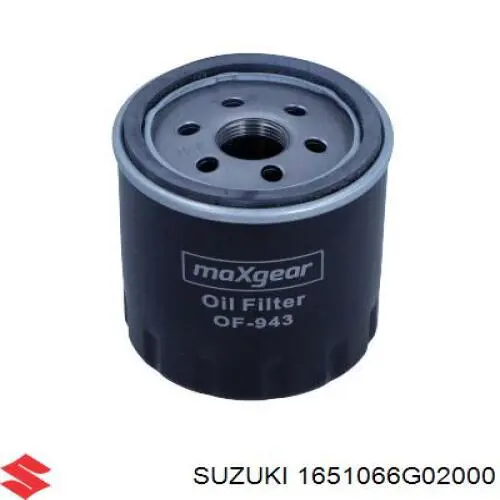Comprar 1651066G02000 Suzuki Filtros de aceite