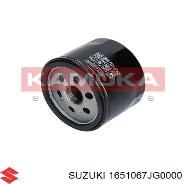 1651067JG0000 Suzuki filtro de aceite