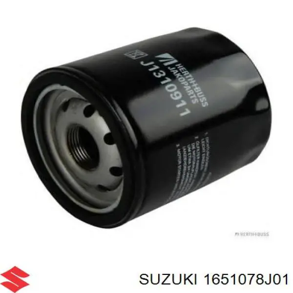 1651078J01 Suzuki filtro de aceite