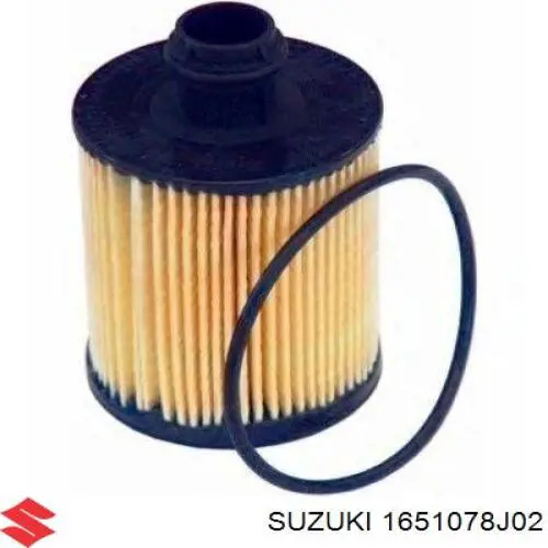 1651078J02 Suzuki filtro de aceite