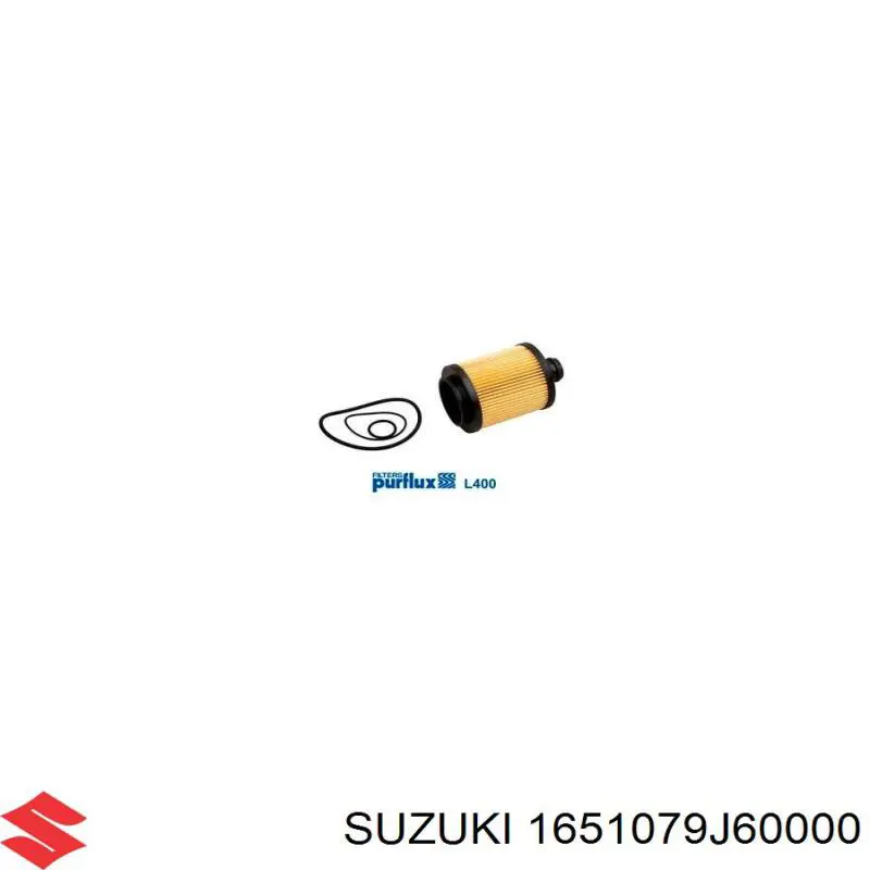 1651079J60000 Suzuki filtro de aceite