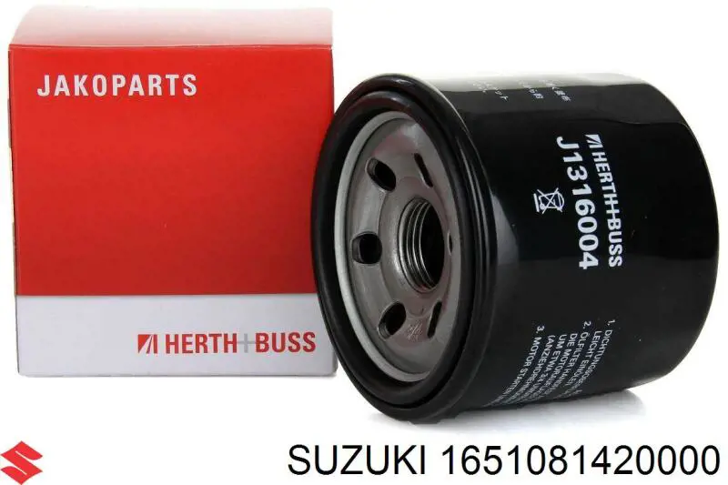 16510-81420-000 Suzuki filtro de aceite