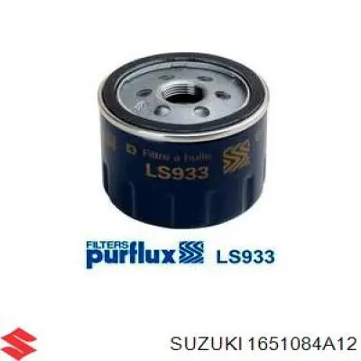 Filtro de aceite Suzuki 1651084A12 precio, desde 3,89 EUR