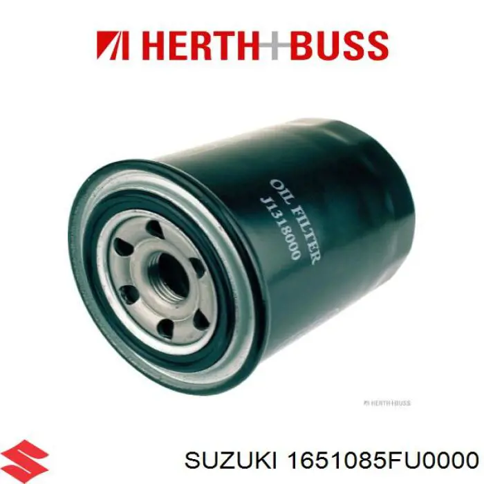 Filtro de aceite Suzuki 1651085FU0000 precio, desde 4,90 EUR