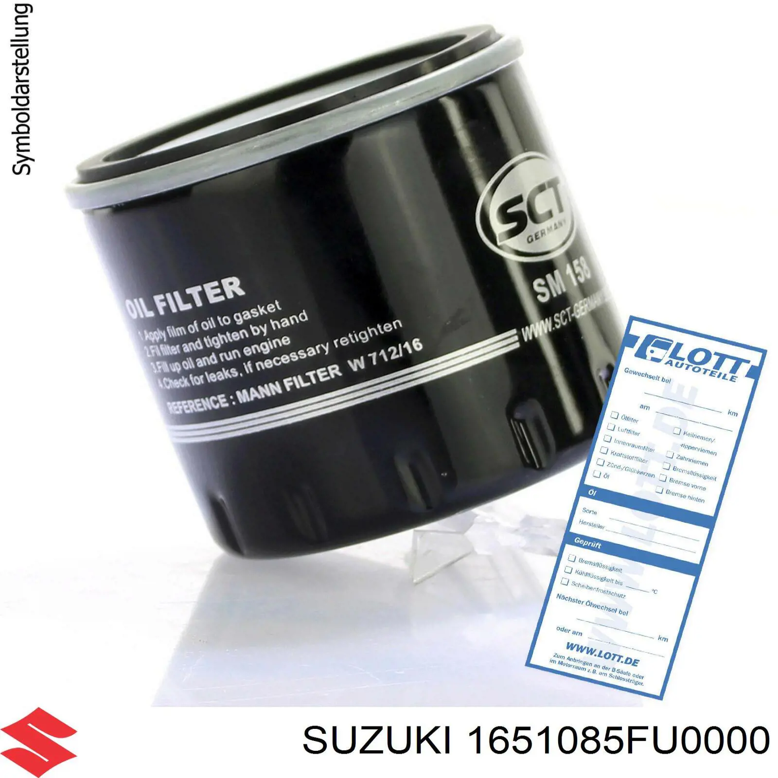 Comprar 1651085FU0000 Suzuki Filtros de aceite