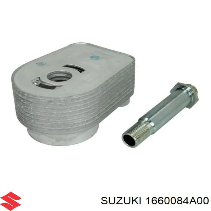 Comprar 1660084A00 Suzuki Radiador de aceite debajo del filtro