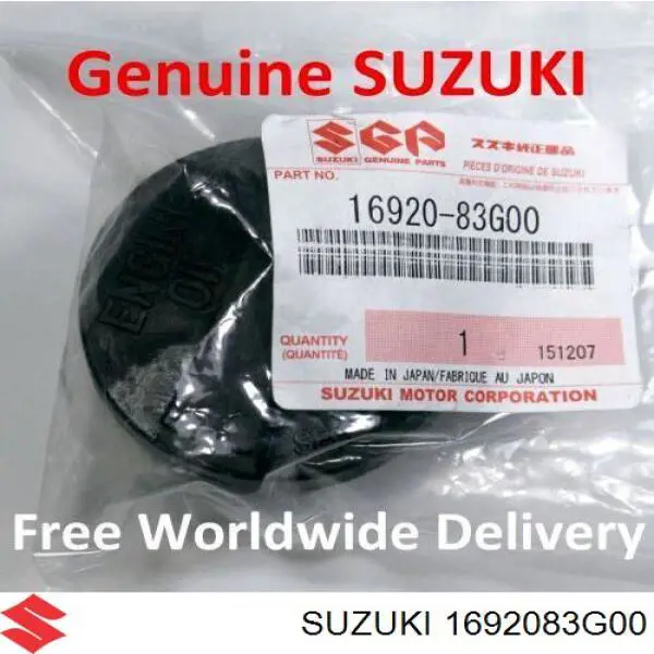 Tapon de aceite  Suzuki 1692083G00 precio, desde 6,00 EUR