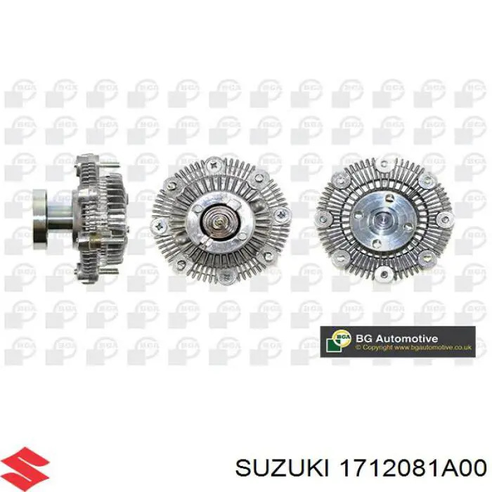 Embrague, ventilador de refrigeración Suzuki 1712081A00 precio, desde 56,57 EUR