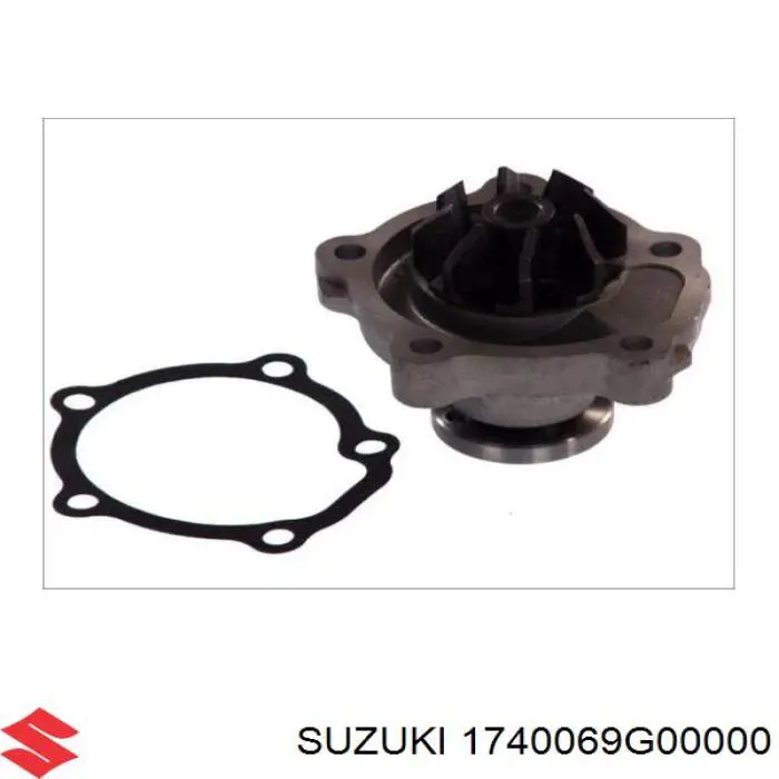 17400-69G00-000 Suzuki bomba de agua