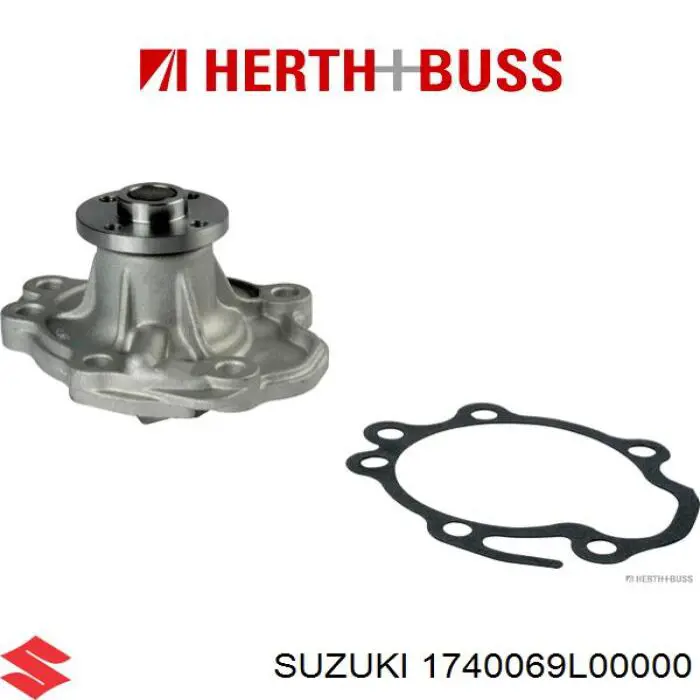 17400-69L00-000 Suzuki bomba de agua