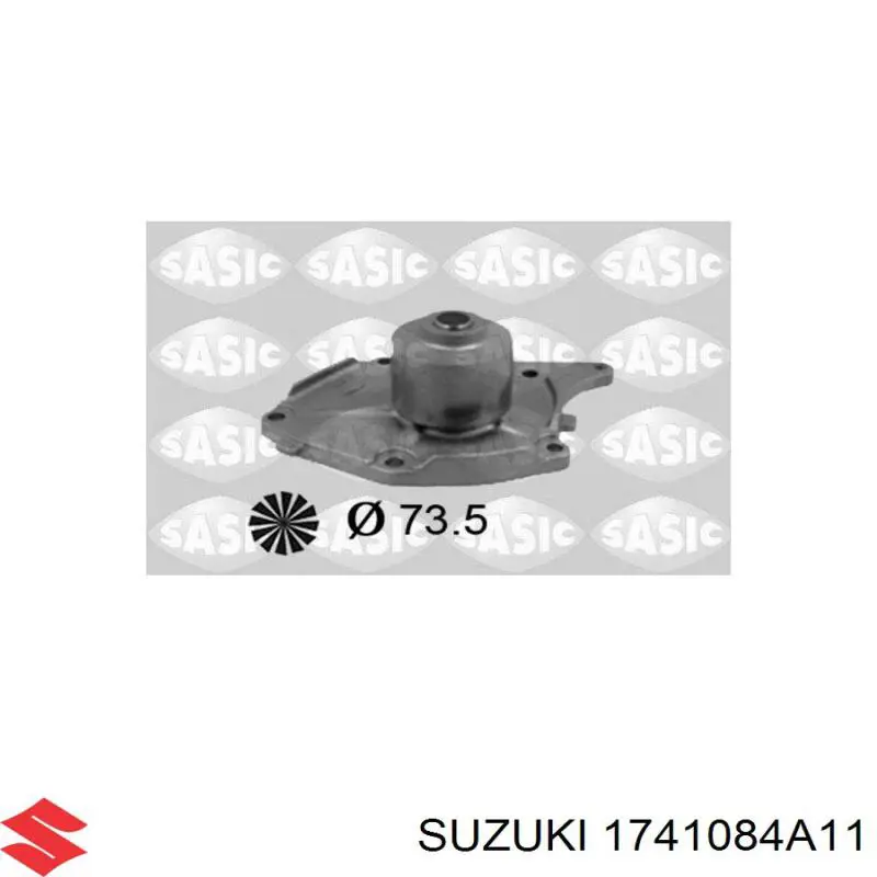 17410-84A11 Suzuki bomba de agua