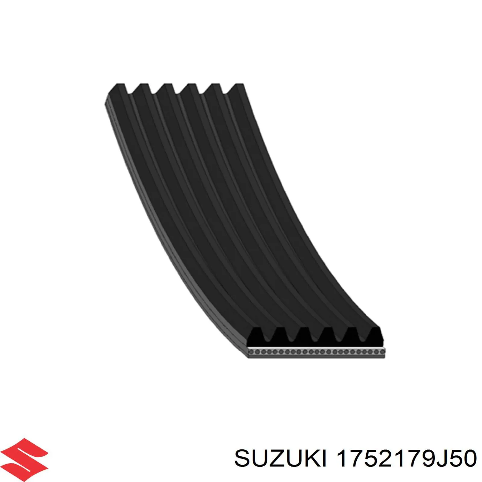 Correa de transmisión trapezoidal Suzuki 1752179J50 precio, desde 11,39 EUR