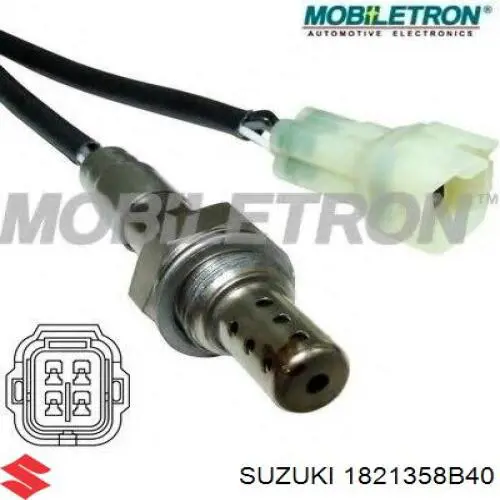 18213-58B40 Suzuki sonda lambda sensor de oxigeno post catalizador