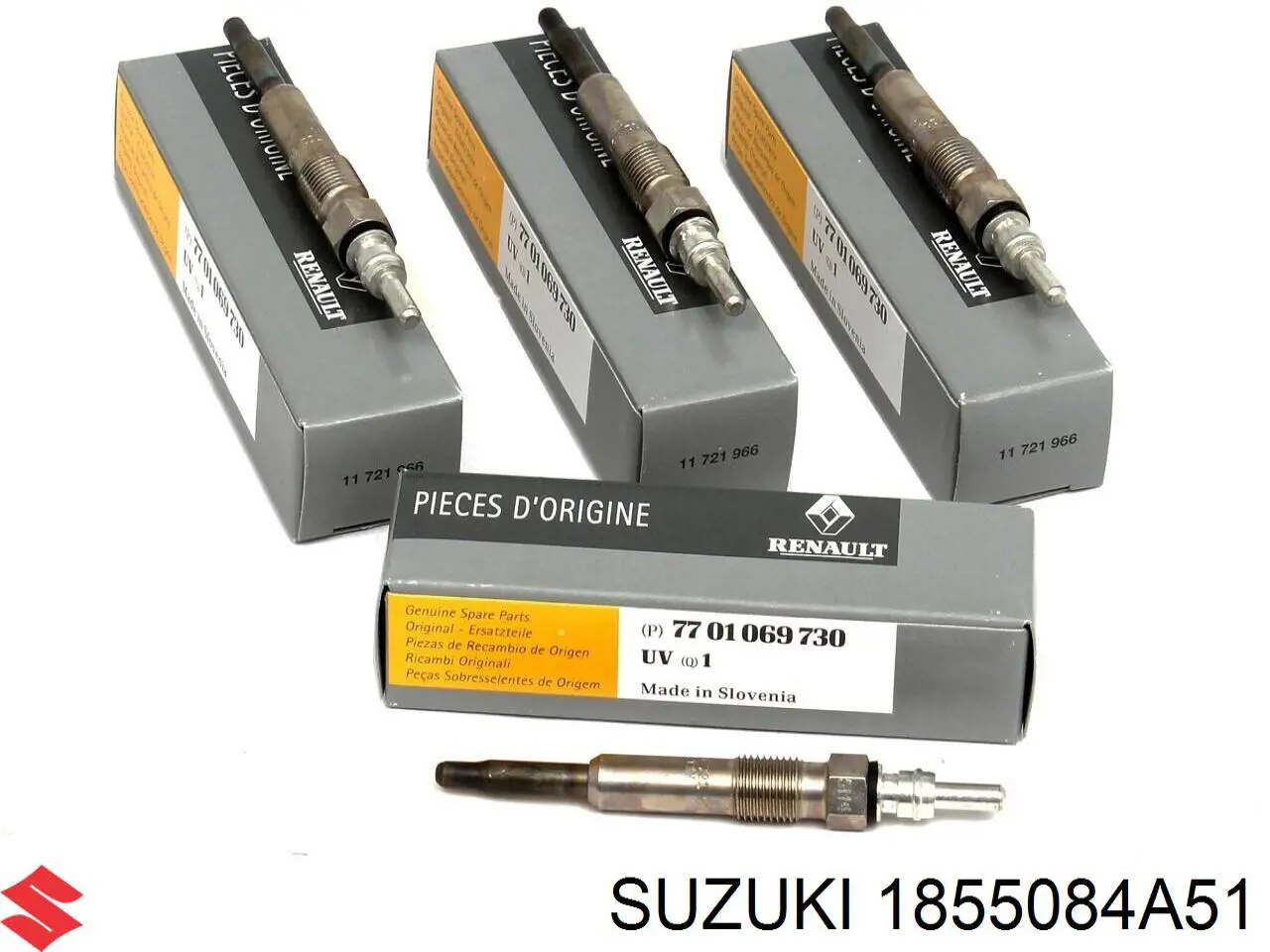 Bujía de incandescencia Nissan Tiida C11X