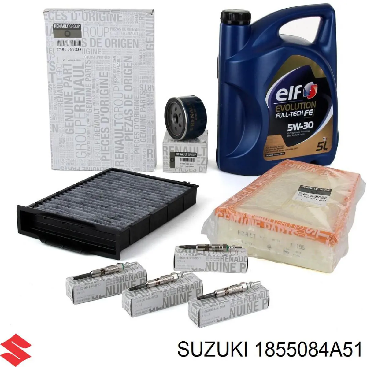 Bujía de incandescencia Nissan Tiida C11X