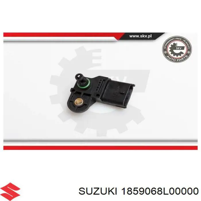 1859068L00000 Suzuki sensor de presion del colector de admision