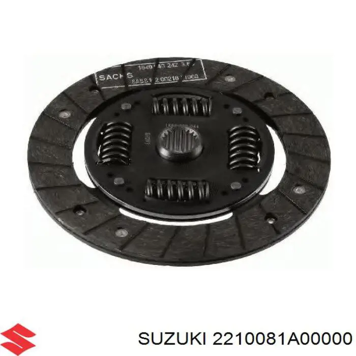 2210081A00000 Suzuki plato de presión de embrague