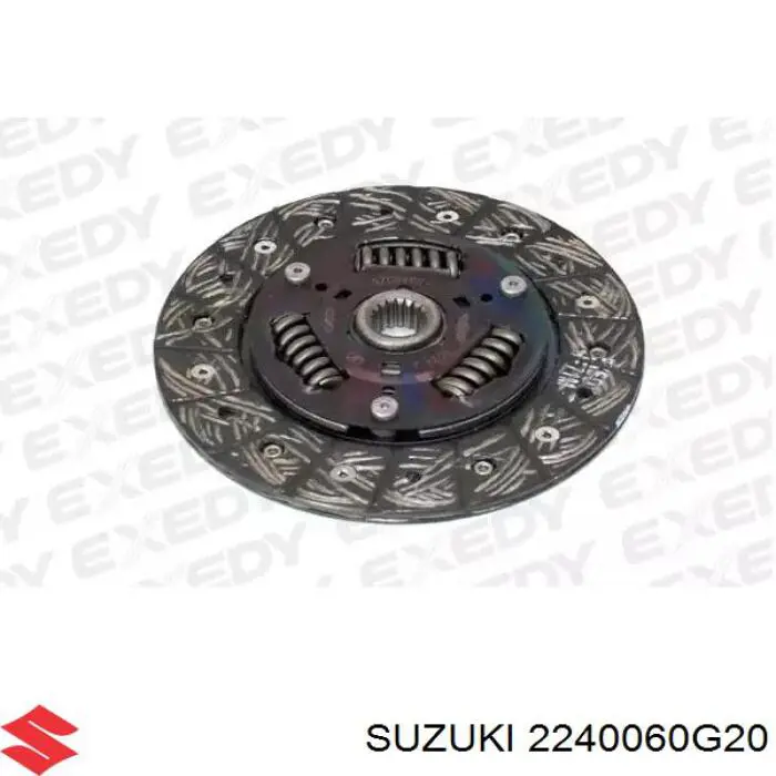 Disco de embrague Suzuki 2240060G20 precio, desde 42,75 EUR