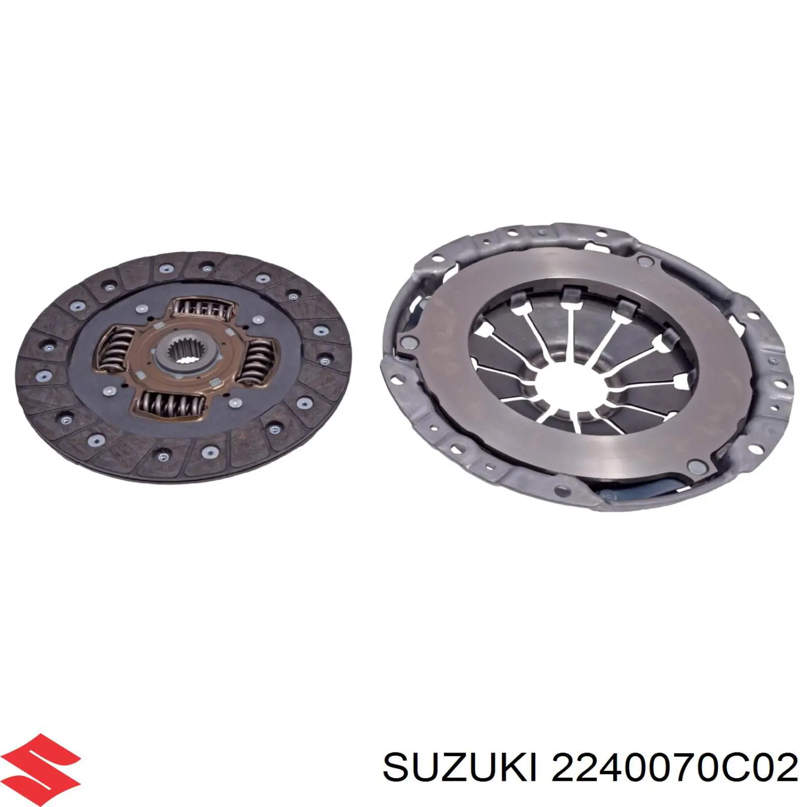2240070C02 Suzuki disco de embrague