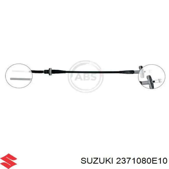 Cable de embrague Suzuki 2371080E10 precio, desde 20,66 EUR