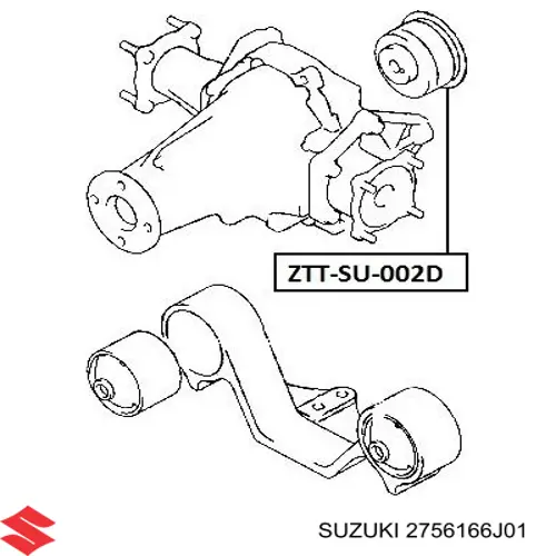 Comprar 23071353 Profit Silentblock del soporte del diferencial trasero