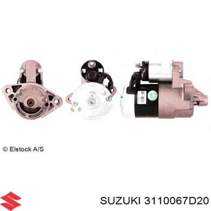 3110067D20 Suzuki motor de arranque