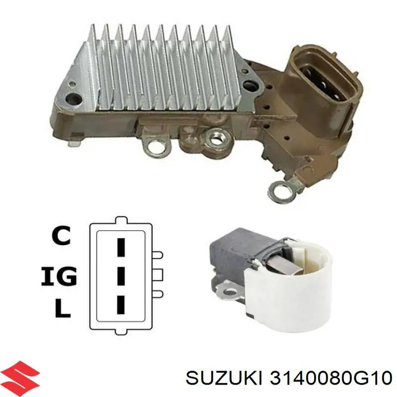 3140080G10 Suzuki Alternador de coche