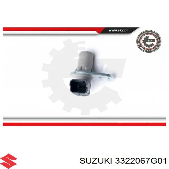 3322067G01 Suzuki sensor de cigüeñal