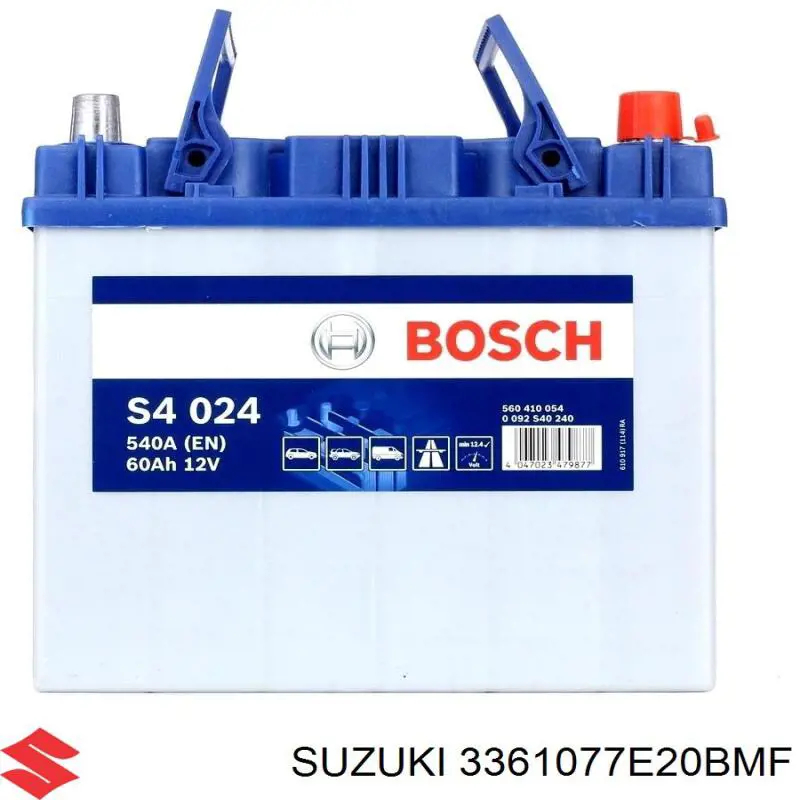 Batería 3361077E20BMF Suzuki