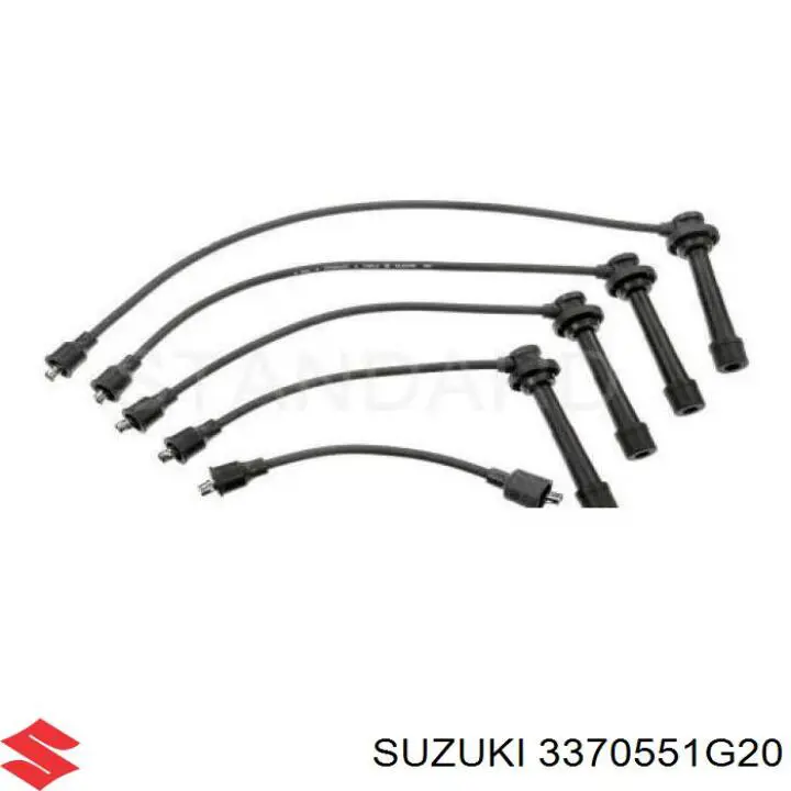 3370551G20 Suzuki cables de bujías