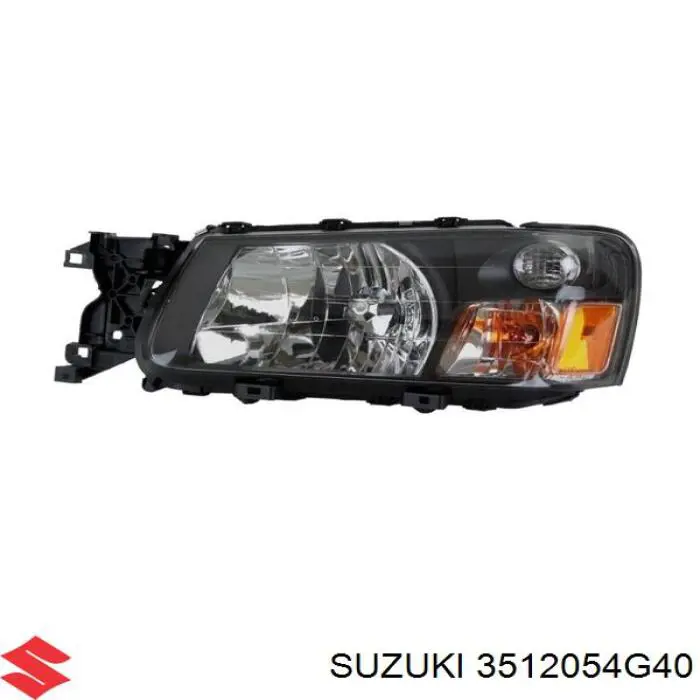 3512054G40 Suzuki faro derecho